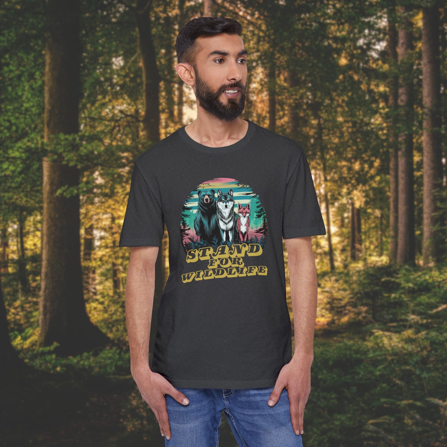 Stand for Wildlife Unisex District® Re-Tee®