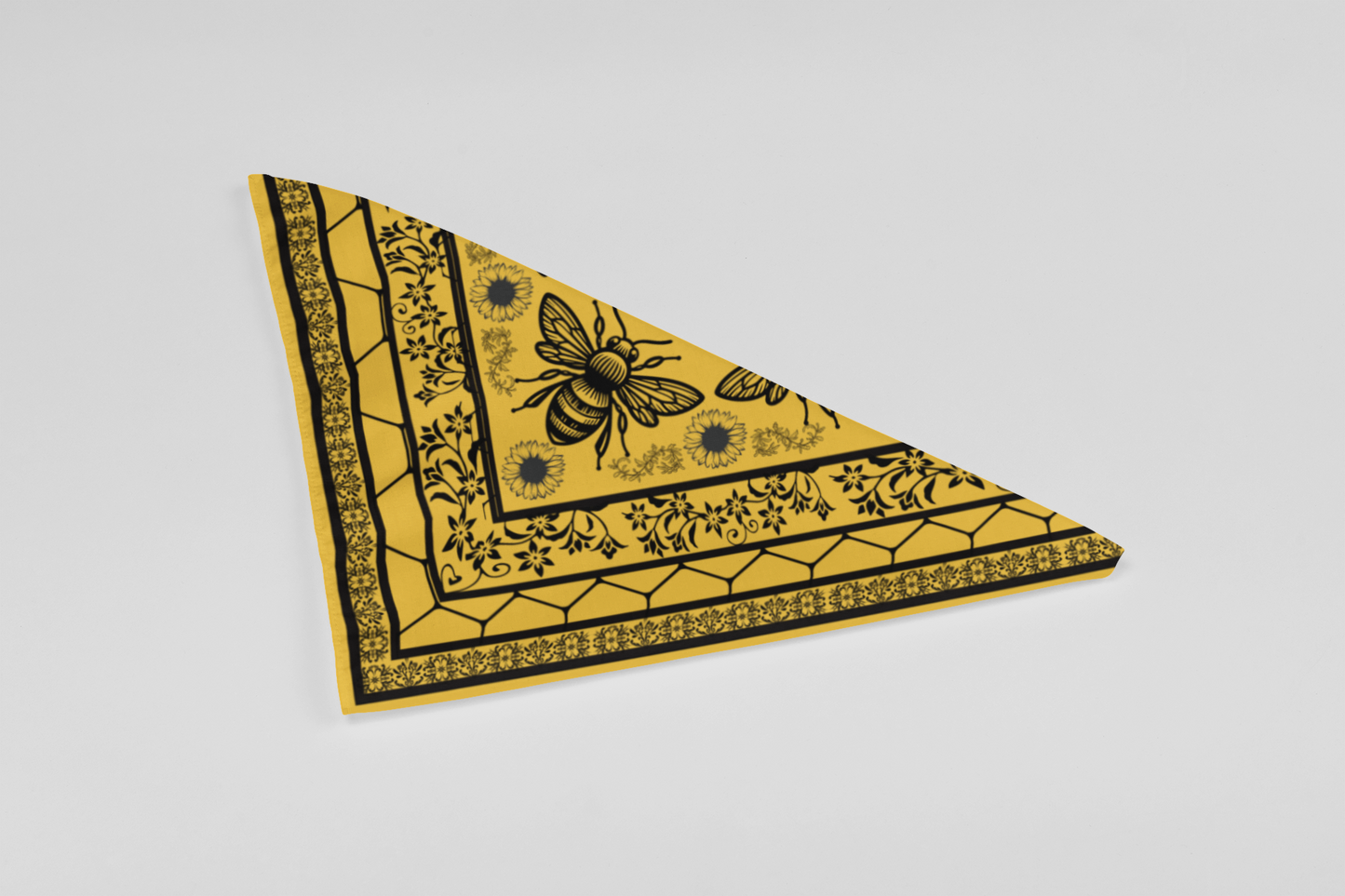 Bumblebees and Sunflowers Bandana