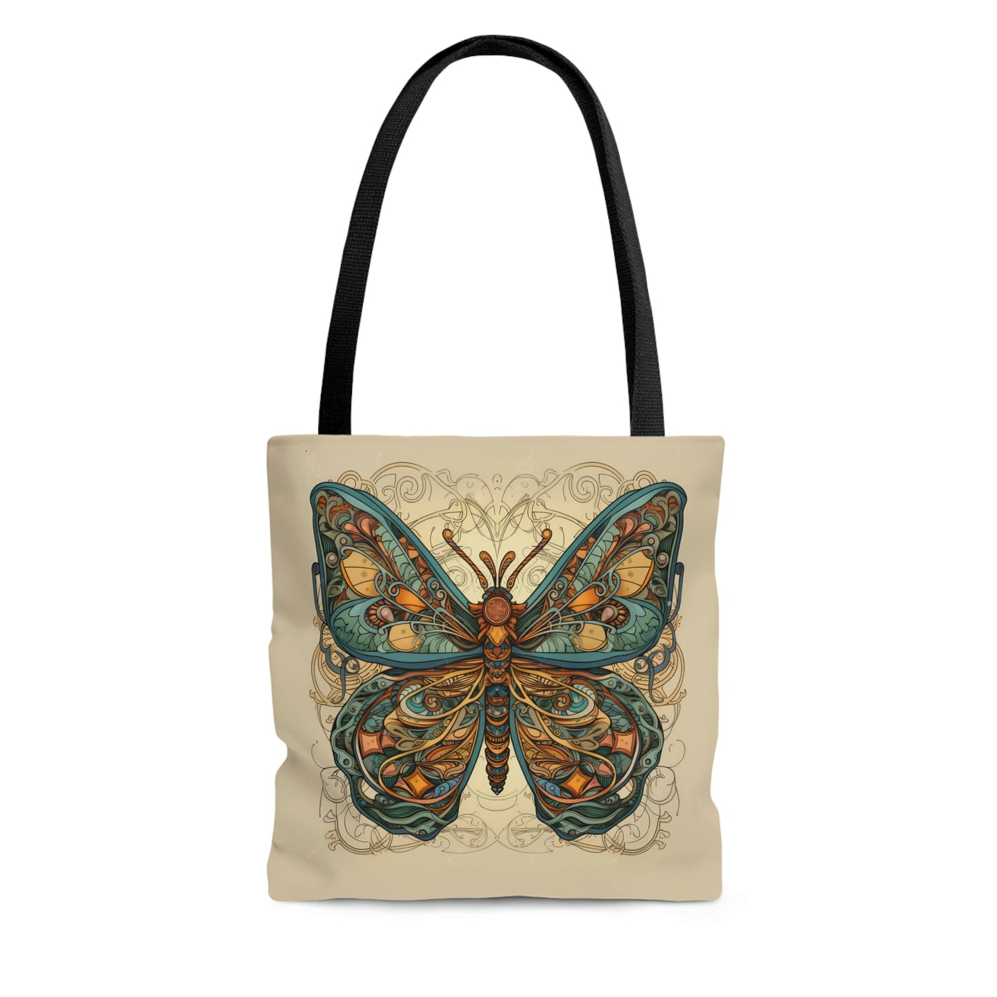 Art Nouveau Butterfly Tote Bag