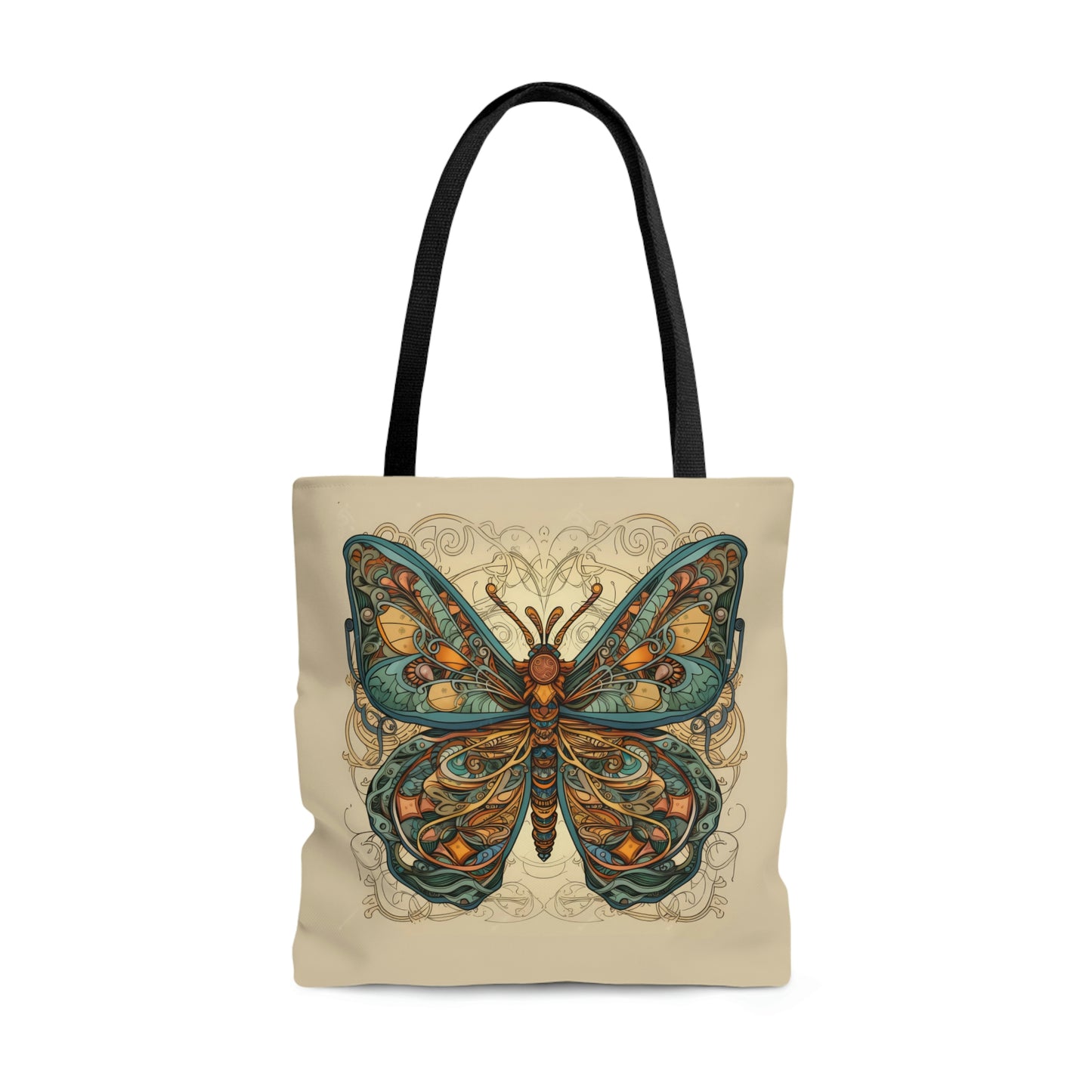 Art Nouveau Butterfly Tote Bag