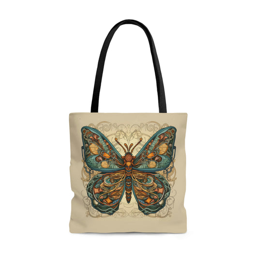 Art Nouveau Butterfly Tote Bag