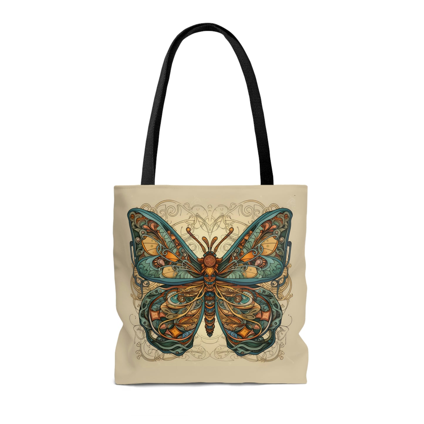 Art Nouveau Butterfly Tote Bag