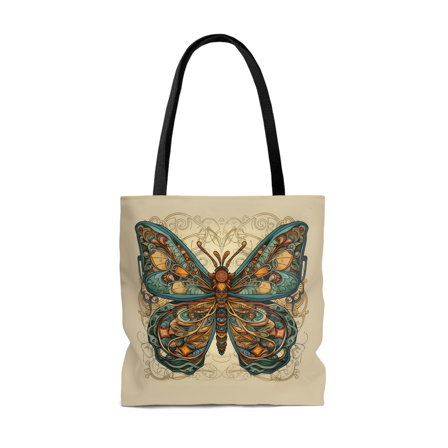 Art Nouveau Butterfly Tote Bag