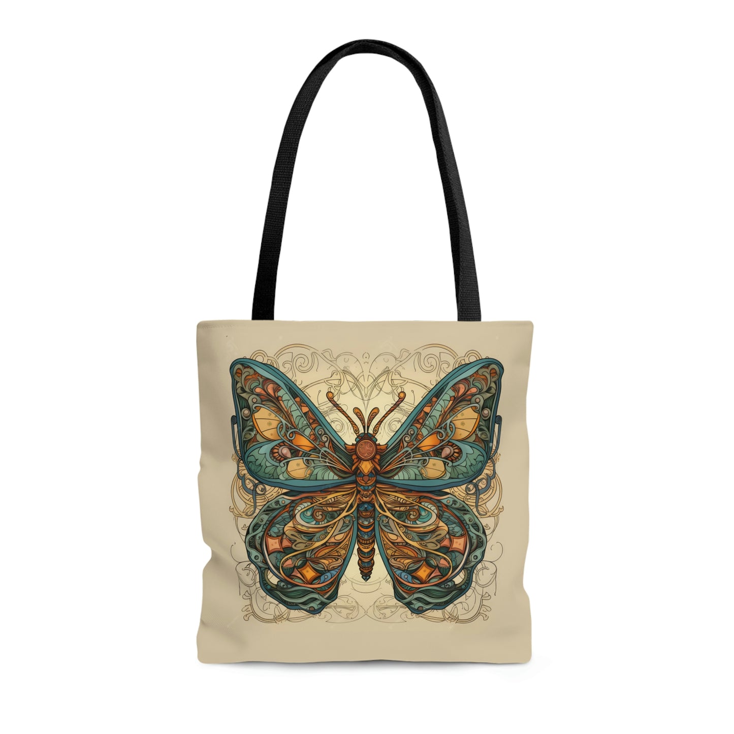 Art Nouveau Butterfly Tote Bag