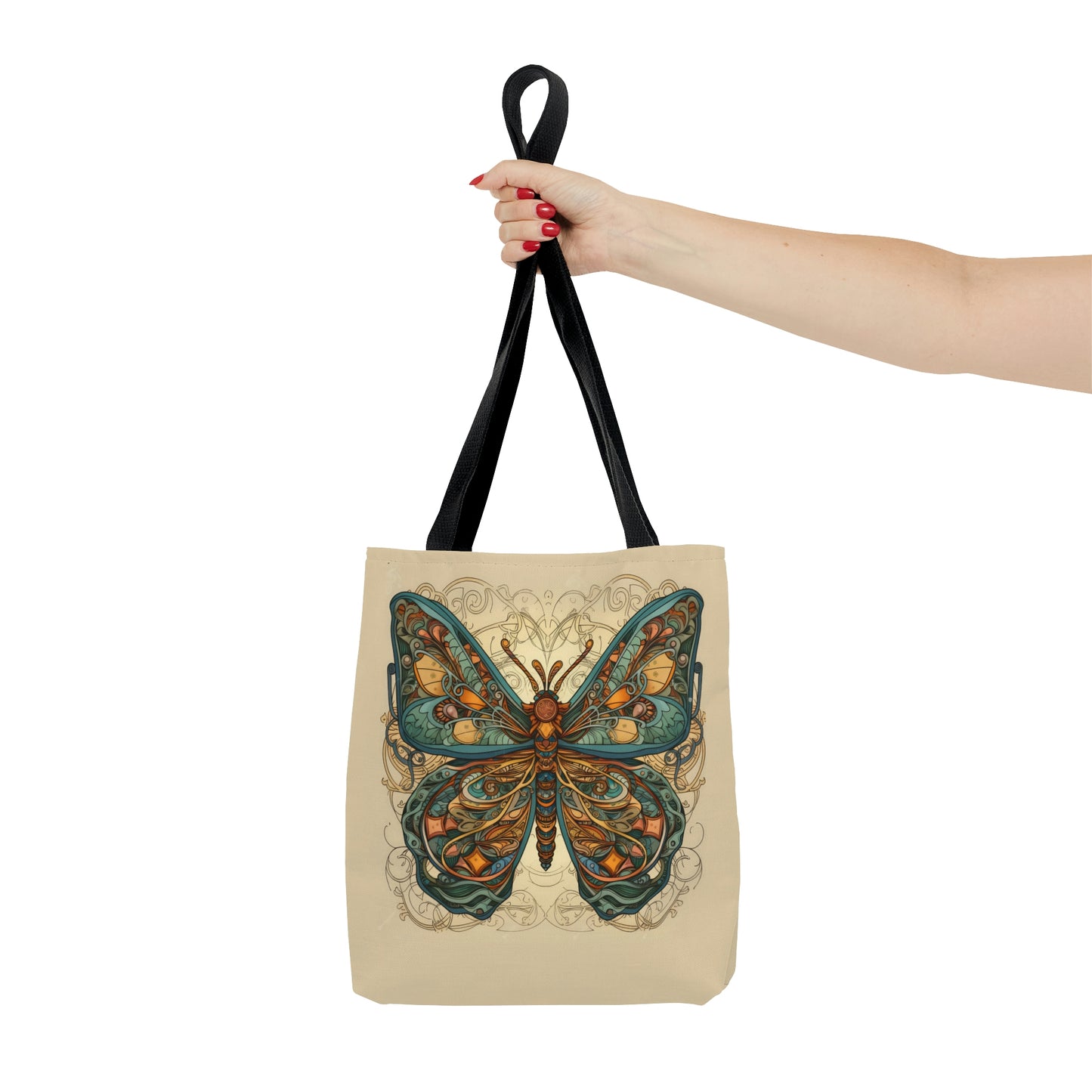 Art Nouveau Butterfly Tote Bag